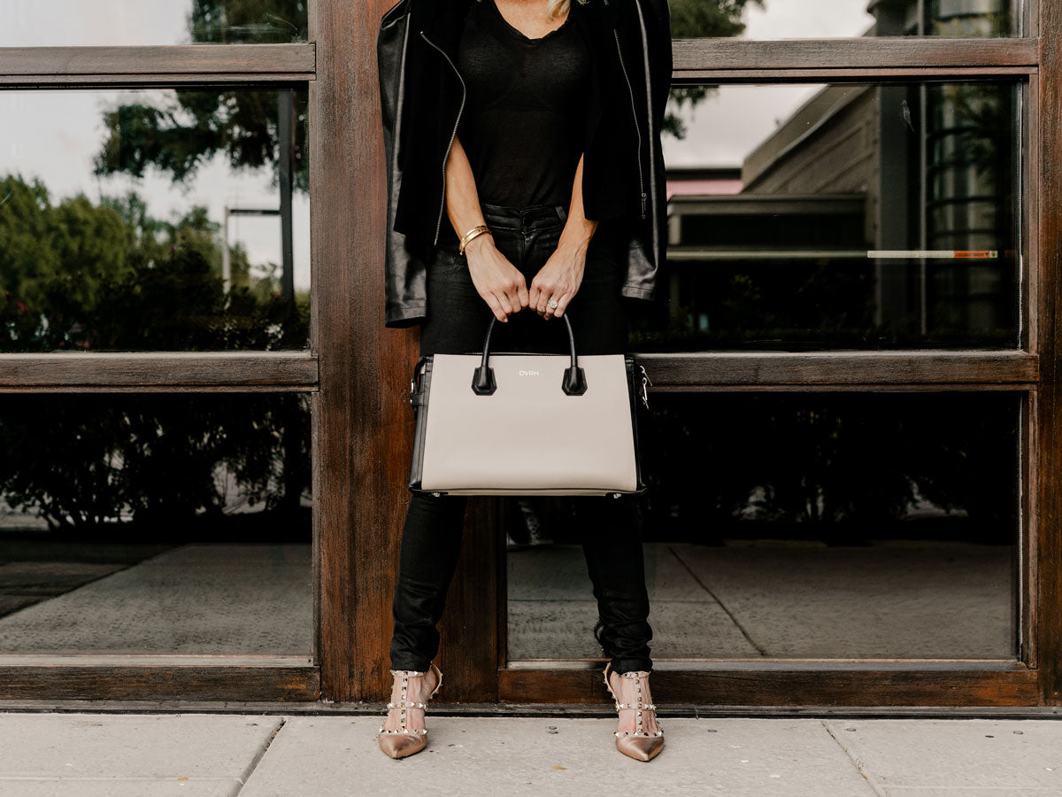 Small Black Leather Crossbody Bag Women's Satchel Bag – igemstonejewelry